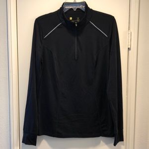 Gently worn Xersion pullover from JCP in black. Size large